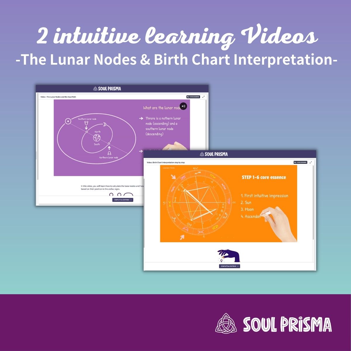 BIRTH CHART ASTROLOGY – Intuitive Learning: Video Course