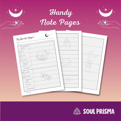 Note Pages for Birth Chart Interpretation